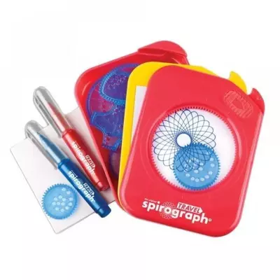 Jeu de dessin - SILVERLIT - Spirograph - Enfant - Rouge, bleu et blanc