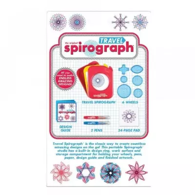 Jeu de dessin - SILVERLIT - Spirograph - Enfant - Rouge, bleu et blanc