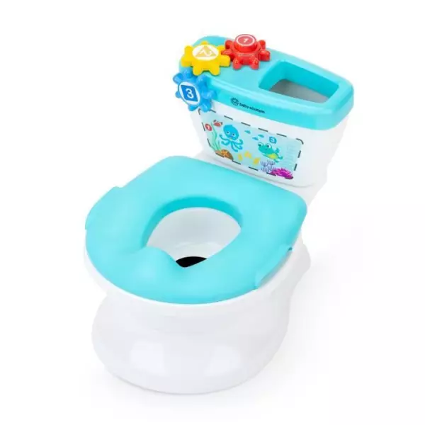 BABY EINSTEIN Pot & Réducteur de Toilette 2 en 1 avec Chasse d'eau musicale