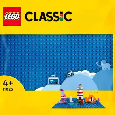 LEGO 11025 Classic La Plaque De Construction Bleue 32x32, Socle de Bas