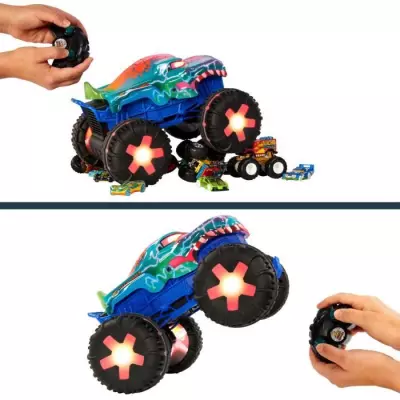 Hot Wheels Monster Trucks-Mega-Wrex-Véhicule télécommandé échell