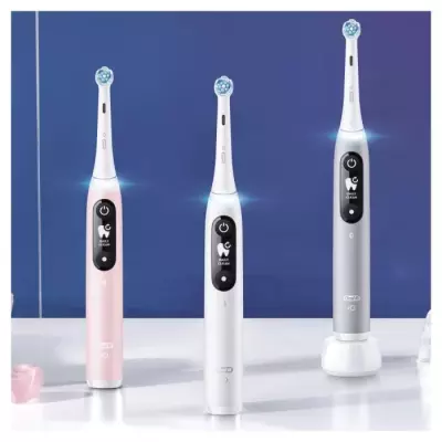 Oral-B iO 6S Brosse a Dents Électrique connectée Bluetooth Grise, 2