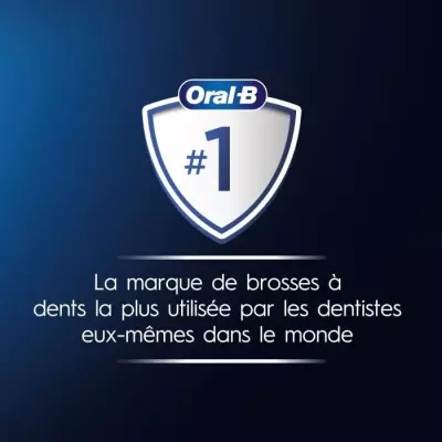 Brosse a dents électrique ORAL-B Pro 1 - rose - sans fil - 1 brossett