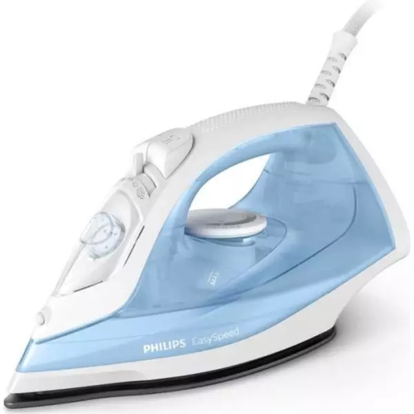 PHILIPS Fer a repasser EasySpeed GC1740/20, 2000W, Pressing 90 g/min, Débit vapeur 25 g /min, Anticalcaire, Semelle antiadhési