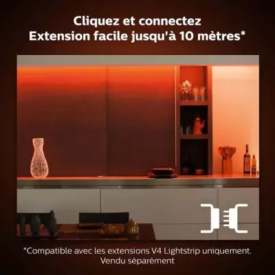 Philips Hue White & Color Ambiance Indoor LightStrips extension 1m, V4