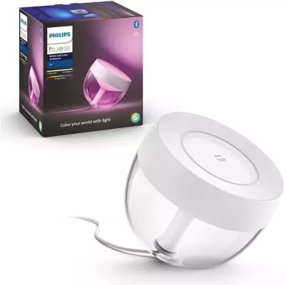 Philips Hue White & Color Ambiance, Iris compatible Bluetooth, Blanc,