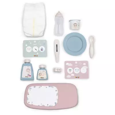 Vanity Baby Nurse - SMOBY - BN VANITY - 13 accessoires inclus - Multic