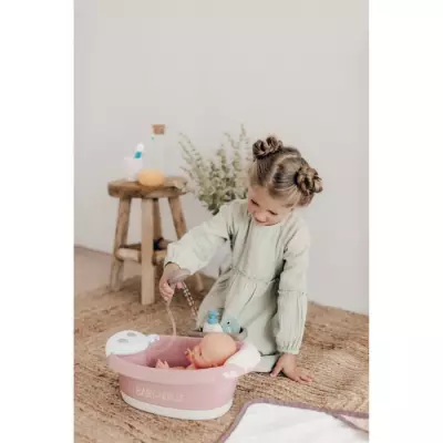 Baignoire balnéo pour poupon jusqu'a 42 cm - Smoby Baby Nurse - Jets