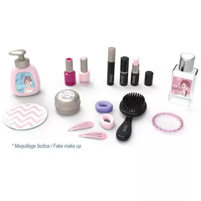 Smoby - My beauty studio - Coiffeuse sur table avec miroir inclinable