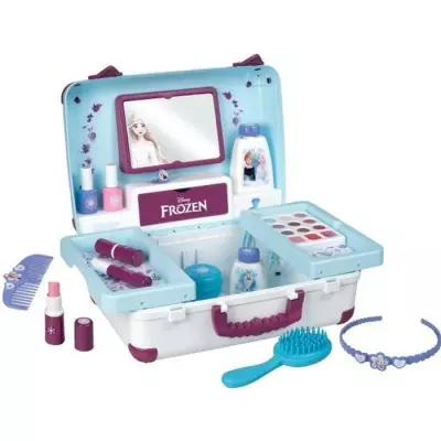 FROZEN Valise beauté - Reine des Neiges - Coiffure, onglerie, maquill