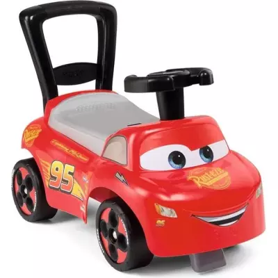 Porteur auto ergonomique Smoby Cars avec coffre a jouets - Fonction Tr