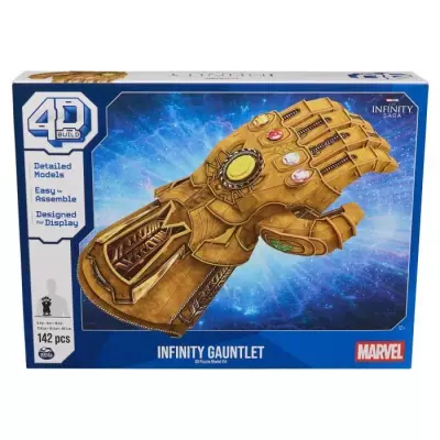 Marvel - GANT DE L'INFINI DE THANOS - Maquette 4D a construire - 35 cm