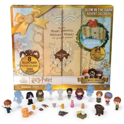 Calendrier de l'Avent Harry Potter, 24 Surprises pour Noël, Figurines