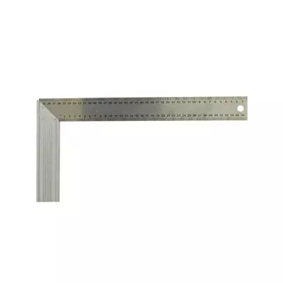 Equerre de menuisier - STANLEY - 1-45-687 - Lame inox - Graduation mil