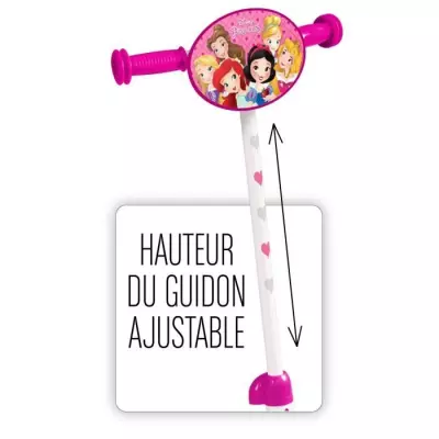 Trottinette 3 Roues - STAMP - DISNEY PRINCESSES - Ajustable en hauteur