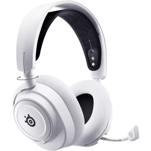 Casque Gaming sans fil haut de gamme multiplateforme - STEELSERIES - ARCTIS NOVA 7X - Blanc