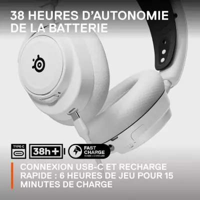 Casque Gaming sans fil haut de gamme multiplateforme - STEELSERIES - A