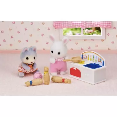 Figurines miniatures - SYLVANIAN FAMILIES - Le coffre a jouets des bé