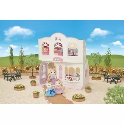 Mini-univers - SYLVANIAN FAMILIES - Salon de coiffure des poneys - Acc