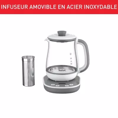 TEFAL Tastea Machine a thé, 1,5 L, 8 réglages de température, Pani