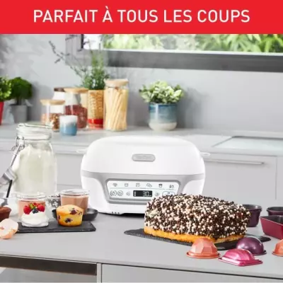 TEFAL Machine a gâteaux intelligente, 5 programmes, Mode manuel, Moul