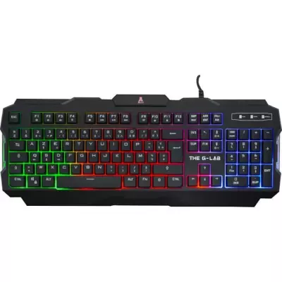 Pack Gamer 4 en 1 - The G-Lab - COMBO ARGON - Souris Filaire - Clavier