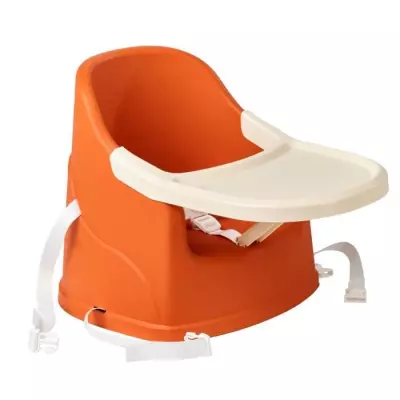 Chaise haute évolutive YOUPLA Thermobaby - Terracotta - Fabriquée en