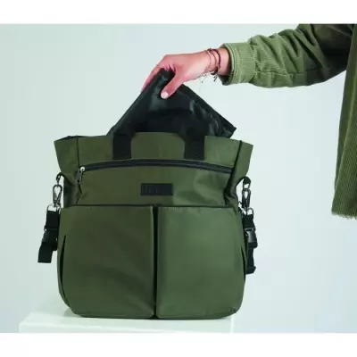 Sac a langer - TINEO - Daily - Imperméable - Kaki - Grande capacité