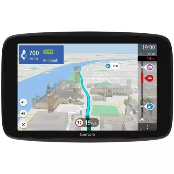 Navigateur GPS - TOM TOM - GO Camper Max 7 - Nouvelle génération - 7 - Cartographique mondiale