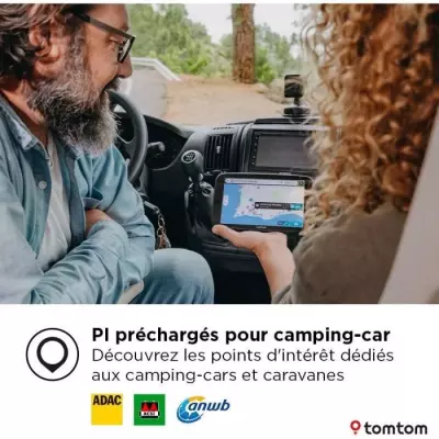 Navigateur GPS - TOM TOM - GO Camper Max 7 - Nouvelle génération - 7