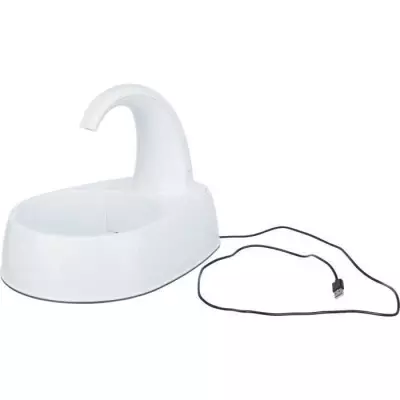 Fontaine a boire TRIXIE Curved Stream - Plastique - 2,5L - 25 × 24,5