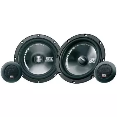 MTX TX265S Haut-parleurs voiture Kit 2 voies 16,5cm 65W RMS 4O tweeter