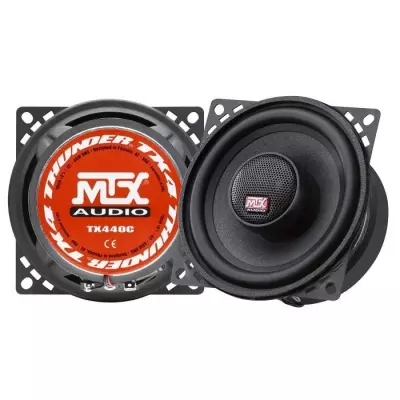 MTX TX440C Haut-parleurs voiture Coaxiaux 2 voies 10cm 60W RMS 4 membr