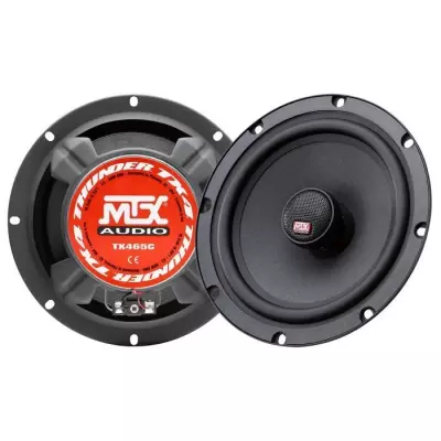 MTX TX465C Haut-parleurs voiture Coaxiaux 2 voies 16,5cm 80W RMS 4 mem