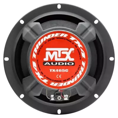 MTX TX465C Haut-parleurs voiture Coaxiaux 2 voies 16,5cm 80W RMS 4 mem