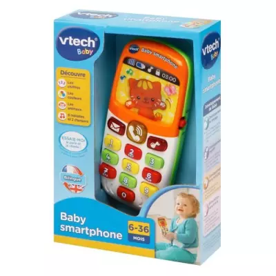 VTECH BABY - Baby Smartphone Bilingue Multicolore