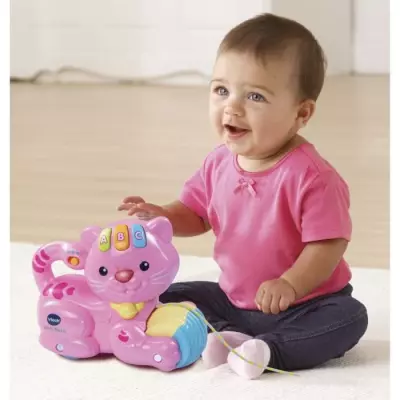 VTECH BABY - 1,2,3 P'tit Chat Rose