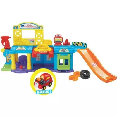 Atelier SOS Réparations - VTECH - Tut Tut Bolides - Ascenseur hydraul