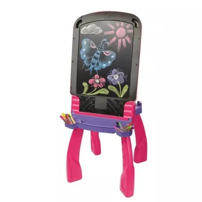 Chevalet Interactif 3 en 1 VTECH - Rose - Pour Fille - A partir de 3 a