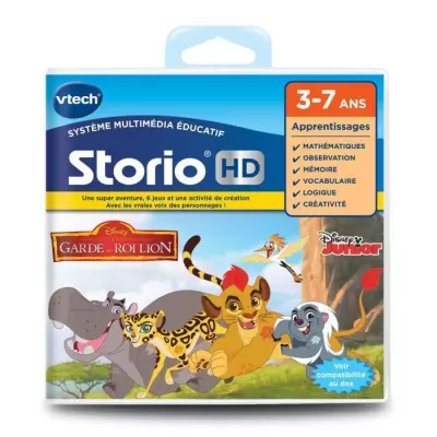 VTECH - Jeu Éducatif Storio - La Garde Du Roi Lion