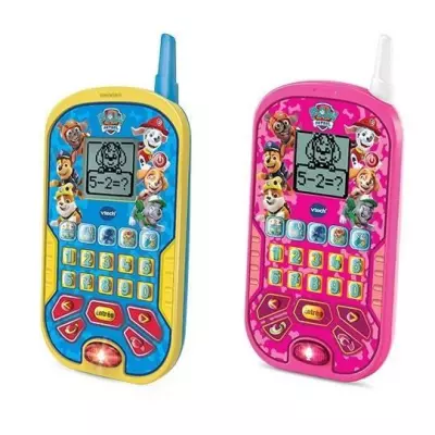 VTECH - PAT PATROUILLE - Smartphone Éducatif Rose - 6 activités édu