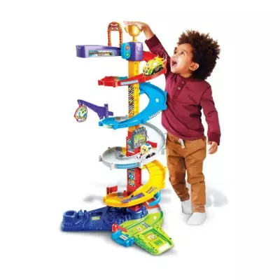 VTECH - Tut Tut Bolides - Méga Circuit Spirales 2 en 1 (+ Titouan, Fo