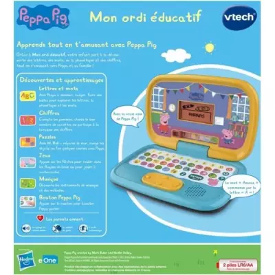 VTECH - PEPPA PIG - Mon Ordi Éducatif