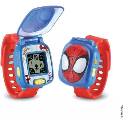 Montre-Jeu Interactive Spidey VTECH - Rouge et bleu - Pour enfant de 3