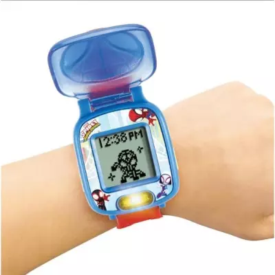 Montre-Jeu Interactive Spidey VTECH - Rouge et bleu - Pour enfant de 3