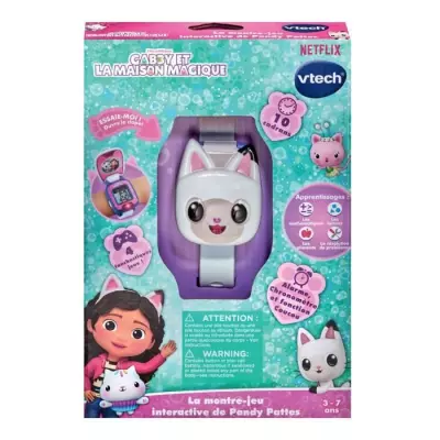 VTECH GABBY ET LA MAISON MAGIQUE - MONTRE-JEU INTERACTIVE DE PANDY PAT