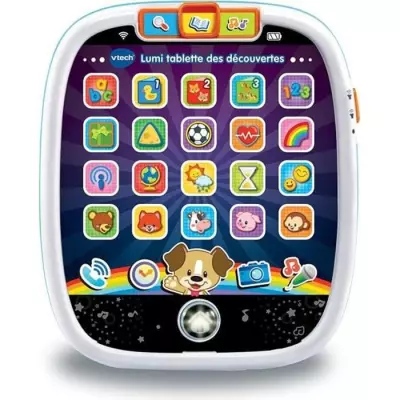 Tablette VTECH BABY Lumi des Découvertes Blanche - Jouet tactile et l