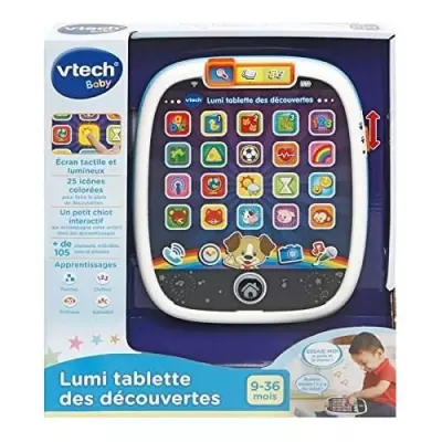 Tablette VTECH BABY Lumi des Découvertes Blanche - Jouet tactile et l