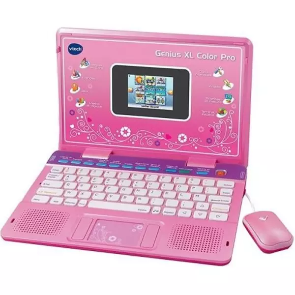 Ordinateur bilingue VTECH Genius XL Color Pro Rose - 6-11 ans