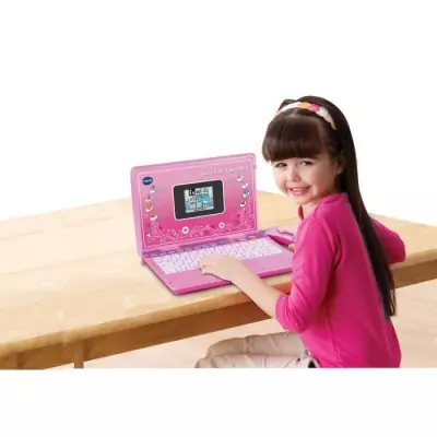 Ordinateur bilingue VTECH Genius XL Color Pro Rose - 6-11 ans